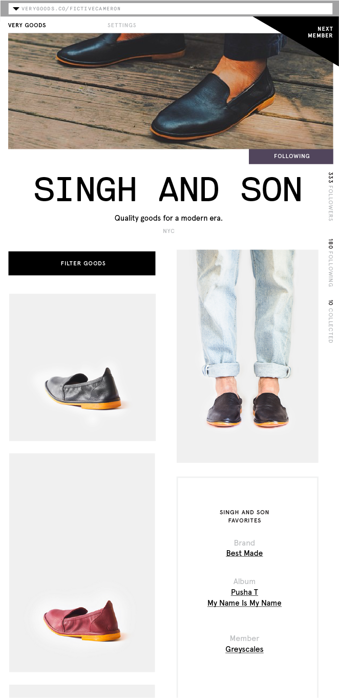 Very Goods — Singh and Son